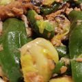 こきなりチャンネル父's cooksnap of when they made 芽キャベツとベーコンのコンソメチーズ炒め.