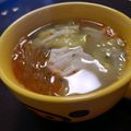ＫＯＲＯ♪'s cooksnap of when they made 辛うま野菜餃子スープ☆焼く用の冷凍餃子で.