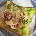 ＩＡＭ's cooksnap of when they made 生ハムとアボカドのオープンサンド.