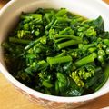 ∞らら∞'s cooksnap of when they made 菜の花のお浸し.
