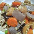 まりゆりひろこ's cooksnap of when they made 鳥お揚げコンニャクのお煮しめ.
