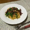 yesmama's cooksnap of when they made ホタルイカと菜の花のパスタ　柚子胡椒風味.