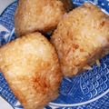 しろねこにやん's cooksnap of when they made 冷凍保存可能！美味しい焼きおにぎり.
