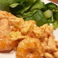 猫が好き。's cooksnap of when they made 簡単♥♡えびマヨ（ふんわり玉子入り）.