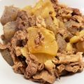 ◇ひさ's cooksnap of when they made 10分で！牛肉とこんにゃくの味噌煮込み.