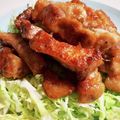 気まぐれ♡雨おんな's cooksnap of when they made 基本の甘酢炒め★豚ロース厚切り★子供ok.