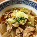 4cl​ove​r's cooksnap of when they made 肉そば.