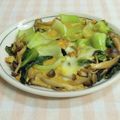umemodoki's cooksnap of when they made チンゲン菜の卵とじ.