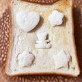 ∞らら∞'s cooksnap of when they made こどもの朝食に＊簡単★型抜きトースト♪.