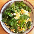 さき8888's cooksnap of when they made かつお菜と卵の中華炒め.