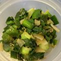 yukahimeyo's cooksnap of when they made 新玉ねぎ☆ニンニクと新玉ねぎの葉炒め.