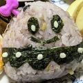 ゆけり３兄弟's cooksnap of when they made 簡単キャラ弁風　塩おにぎり♪.