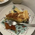 カレッジサークル's cooksnap of when they made ベイクドチーズケーキwithチョコチップ.