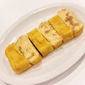 悠LOVE航's cooksnap of when they made 卵2個で作る◎なめ茸入り卵焼き.