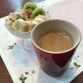 こつゆ514's cooksnap of when they made まったり美味しい♡黒糖きな粉カフェオレ.