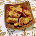 コムギ大好き's cooksnap of when they made ♡れんこんとさつまいもの甘酢炒め♡.