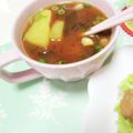 ぱふ♪'s cooksnap of when they made じゃがいもとわかめの味噌汁.