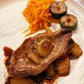 Michami's cooksnap of when they made りんごとローズマリーのポークソテー.