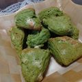 クック061ZXK☆'s cooksnap of when they made HMに強力粉を＋でｻｸふわスコーンに.