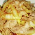 まんまるタマゴ君's cooksnap of when they made 白菜と豚肉の甘辛炒め.
