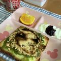 クック49L4Ho☆'s cooksnap of when they made ウマ～っ♡♥きなこ＆あんこde和トースト.
