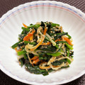 ☆あいちゃん's cooksnap of when they made ほうれん草ともやし 人参のお浸し.