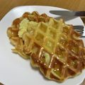 ツナこさん's cooksnap of when they made 【おうち時間】しゃぶ葉っぽいワッフル生地.