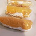 co☆Disney's cooksnap of when they made レンジdeふんわり❤バナナオムレット.