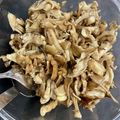 島子☆'s cooksnap of when they made レンジで簡単！マイタケだけの即席マリネ.