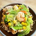 みのりっくす's cooksnap of when they made 皿うどん＊あんかけ焼きそば＊中華丼＊あん.