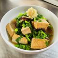 azbjbn's cooksnap of when they made 菜の花と厚揚げの煮びたし.