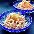 お料理ニャロメ's cooksnap of when they made ツナと大根の胡麻マヨサラダ★わさび味.