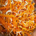 kumaco0517's cooksnap of when they made レンジde人参のしらす和え＊.