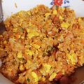 あーもこ's cooksnap of when they made カレールウを使って…♪カレーチャーハン.