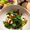 momナナ's cooksnap of when they made ほうれん草とちくわの海苔和え.