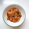 クックMLS2S3☆'s cooksnap of when they made 茄子とウインナーのバジルトマト煮込み.