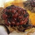 えっく巣's cooksnap of when they made レンジで簡単♪夢のハンバーグ.
