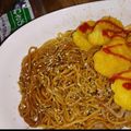 みわこn's cooksnap of when they made 焼かない焼きそば　レンジでチン♪で.