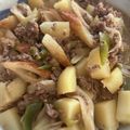 ういき☆彡's cooksnap of when they made ひき肉で◎ご飯がすすむ♪味噌肉じゃが.