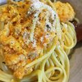 ズッキーーニ's cooksnap of when they made 人参消費♪人参とツナのクリームパスタ♪.