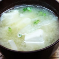 プルンバゴ's cooksnap of when they made かつおだしを使った大根と豆腐の味噌汁.