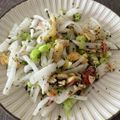＊★とも＊☆'s cooksnap of when they made 梅ドレッシングの和風大根サラダ.