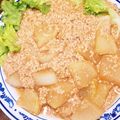 減塩パパ's cooksnap of when they made 10分で出来る！大根のそぼろあんかけ.
