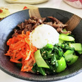くっくペタ's cooksnap of when they made 焼肉のタレde うまっ！韓国風焼きうどん.