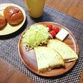 もふもふクロさん's cooksnap of when they made フライパンで作る✨お豆腐入り卵焼き.
