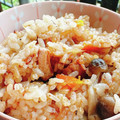 ことぴぃ's cooksnap of when they made 節約！イカ塩辛炊き込みごはん～和の巻～.