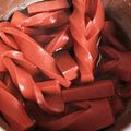 MIKATCH4's cooksnap of when they made こんにゃくの煮物♪今回は赤こんにゃく♭.