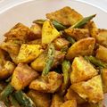 お塩と砂糖's cooksnap of when they made じゃがいもといんげん、カレーマヨ炒め♪.