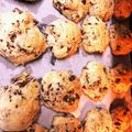 まあこニャン's cooksnap of when they made 簡単!チョコチップクッキー#HM.