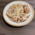 しゅい6's cooksnap of when they made 豚肉と玉ねぎ炒め　昆布つゆと鰹節.